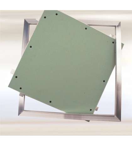 Trampilla de inspección d para placas de yeso en aluminio con sistema de  apertura push-pull 50 x 50 Chiusure2 - giemmeargenta.i